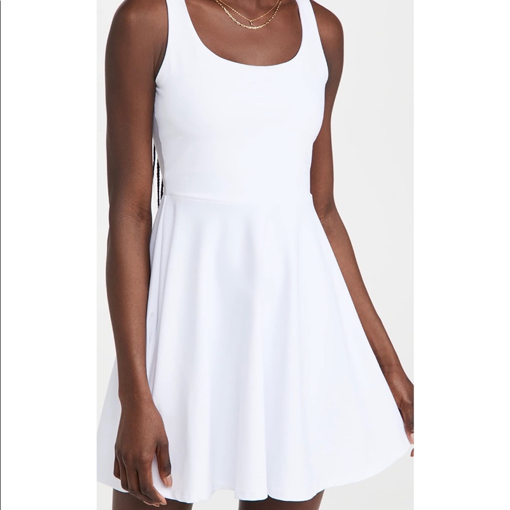 Susana Monaco Flared White Tank Dress, medium, never worn. Tags still attached.